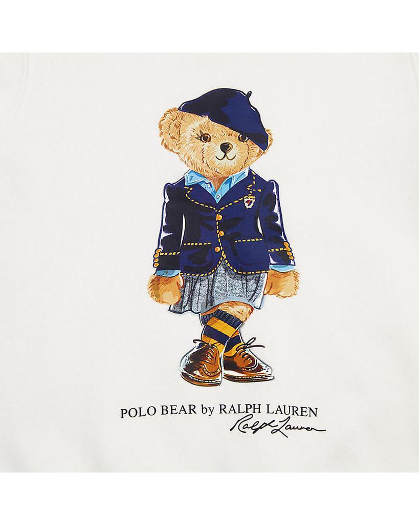 商品Ralph Lauren|Girls' Polo Bear Fleece Sweatshirt - Little Kid, Big Kid,价格¥364-¥389,第5张图片详细描述