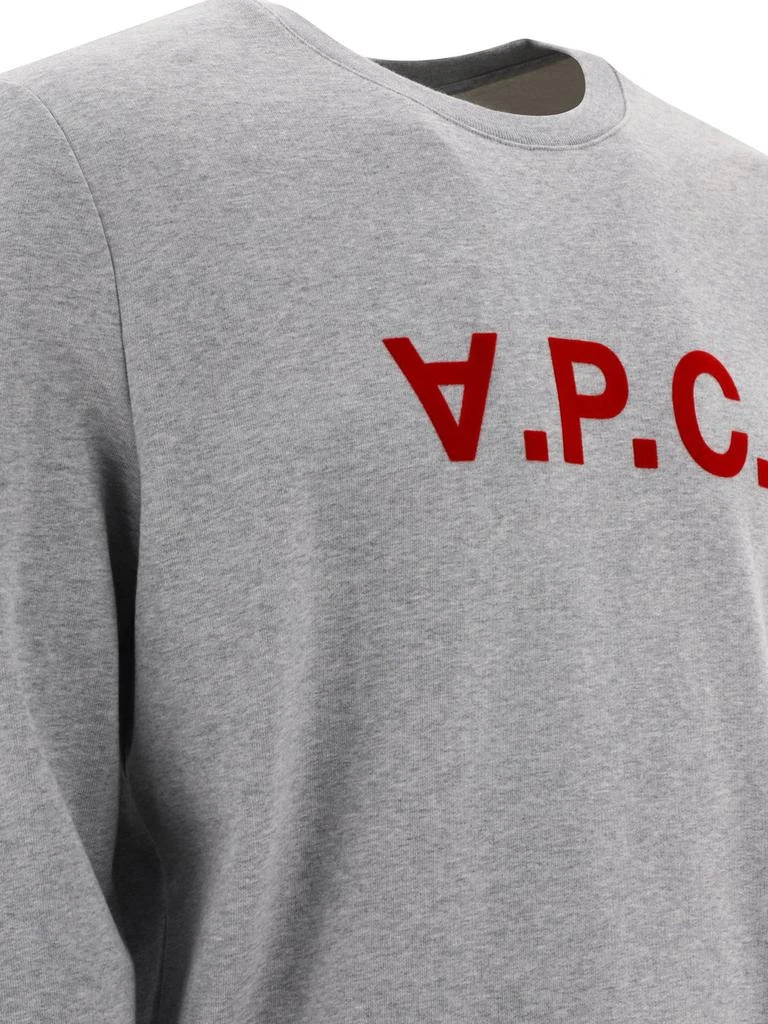 商品A.P.C.|A.P.C. Logo-Printed Straight Hem Sweatshirt,价格¥968,第4张图片详细描述