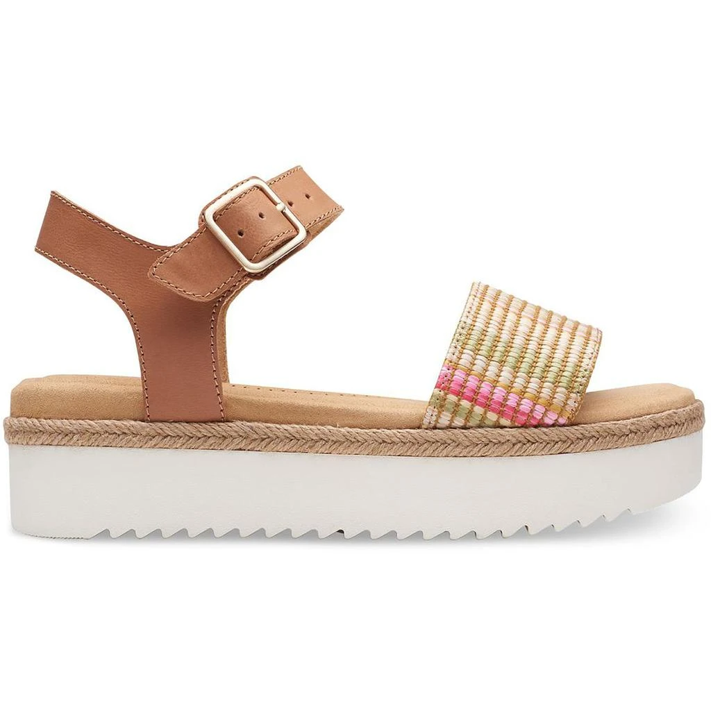 商品Clarks|Clarks Lana Shore Women's Faux Leather Platform Sandals,价格¥242,第3张图片详细描述