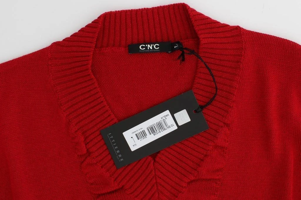 商品Costume National|COSTUME NATIONAL C’N’C   V-Neck Wool Sweater,价格¥869,第3张图片详细描述