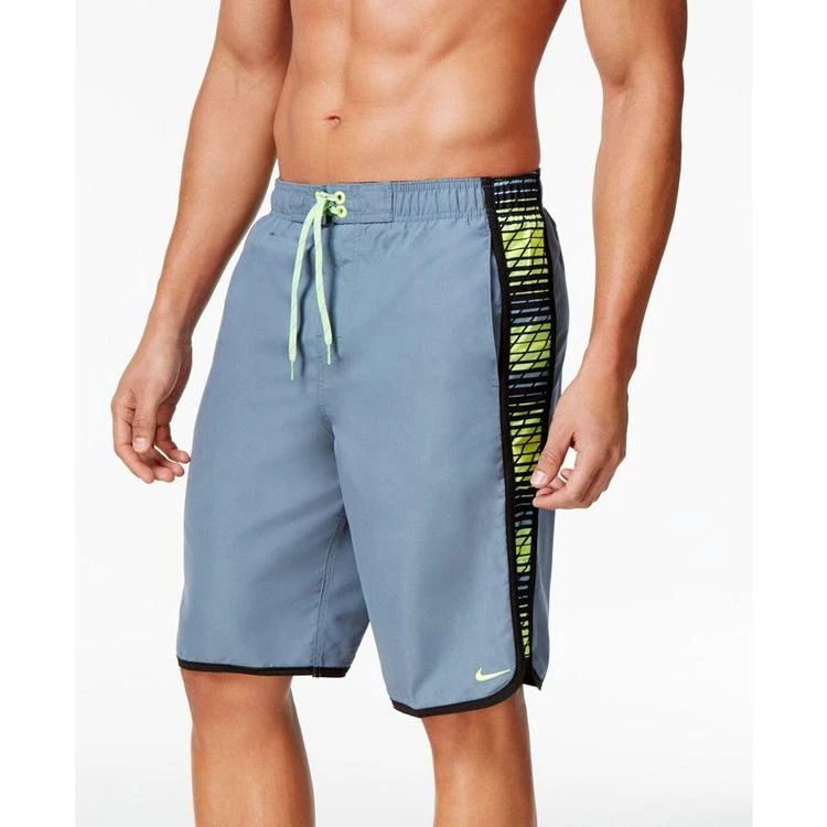 商品NIKE|Men's Swift Splice Volley Swim Trunks, 11",价格¥96,第5张图片详细描述