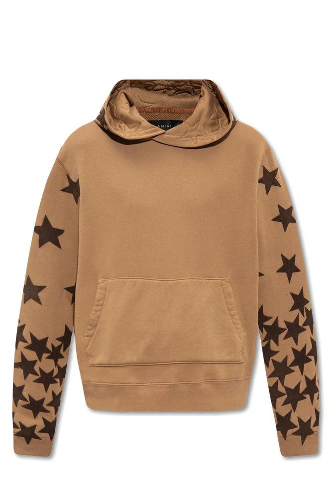 商品AMIRI|Amiri Long-Sleeved Star-Patch Hoodie,价格¥10594,第1张图片