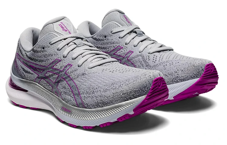 商品[国内直发] Asics|GEL-KAYANO 29 舒适防滑耐磨透气 低帮跑步鞋 女款 薄雾灰紫 D宽,价格¥1009,第4张图片详细描述