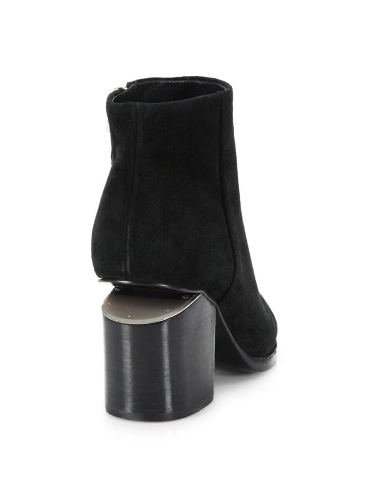 商品Alexander Wang|Gabi Suede Block Heel Booties,价格¥4877,第2张图片详细描述