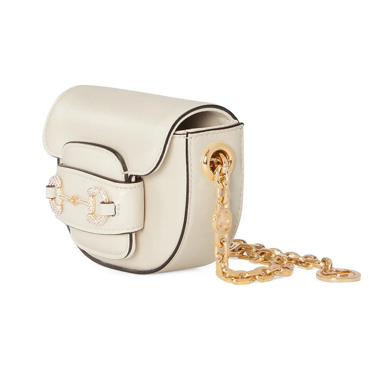 【预售】 古驰 25春夏 女士 腰包 GUCCI HORSEBIT 1955系列圆形腰包 764504 AACSV 9041  商品