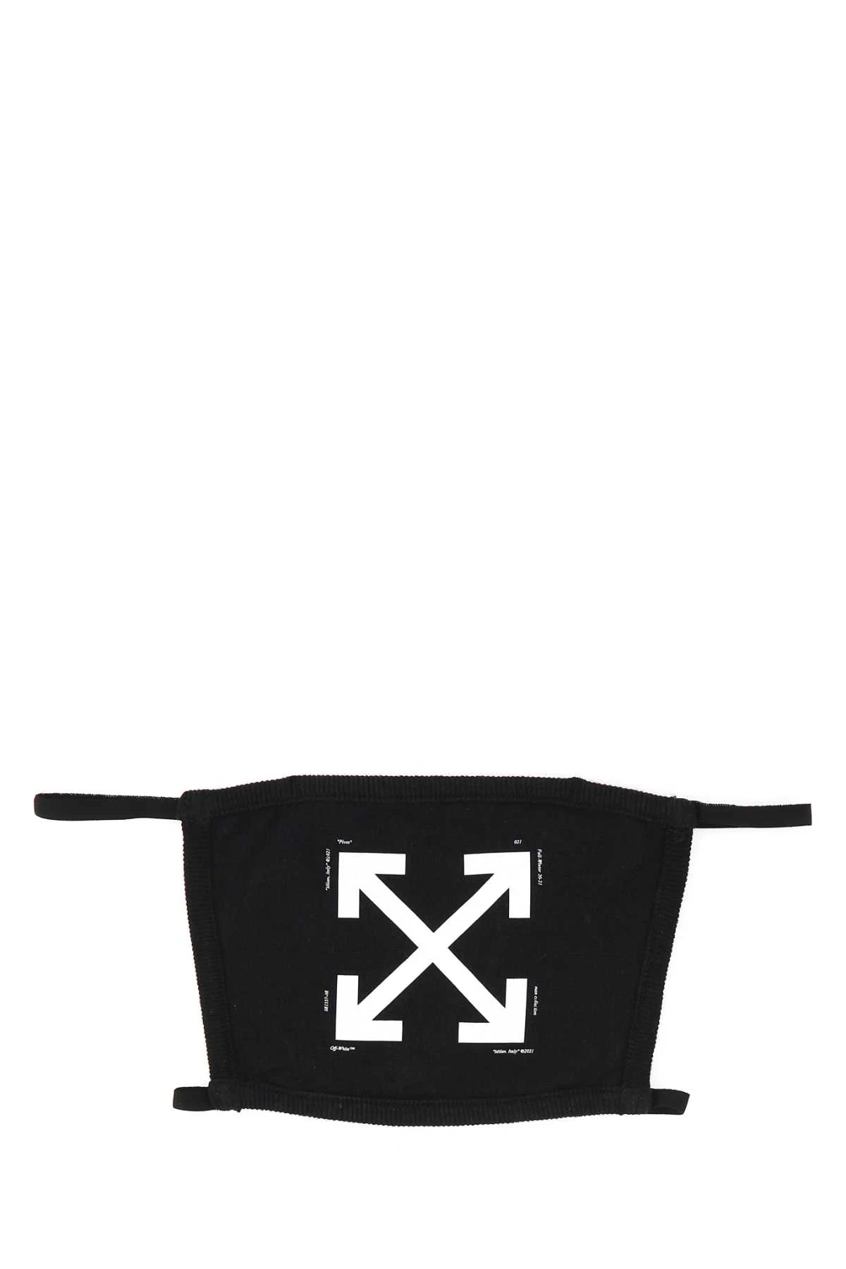 商品【商品预售7天】 Off-White|Off-White 女士口罩 OMRG002E20FAB001 1001 黑色,价格¥558,第1张图片