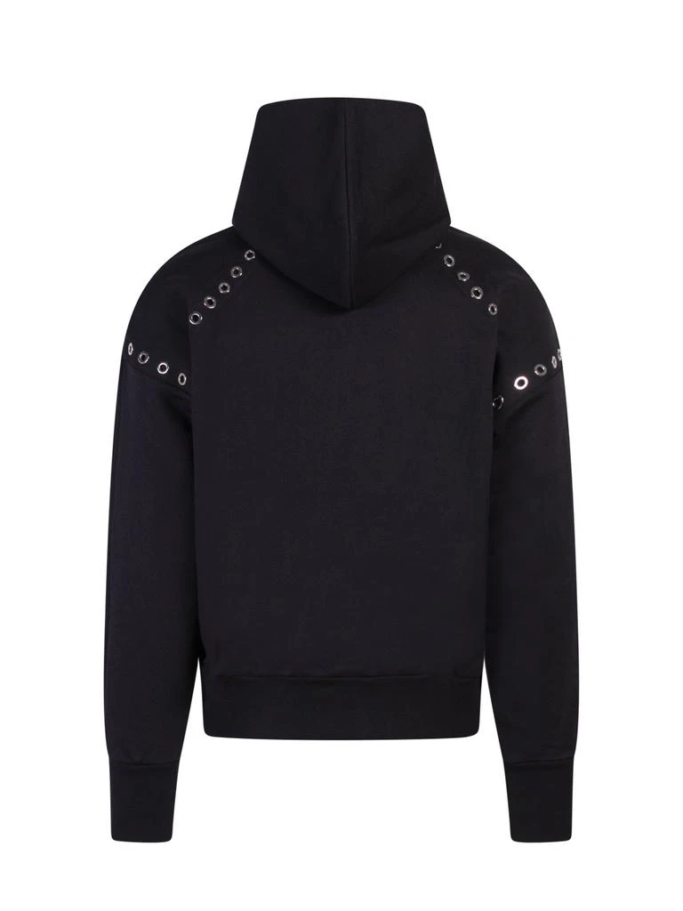 商品Alexander McQueen|Alexander McQueen Eyelets Detailed Hoodie,价格¥3869,第2张图片详细描述