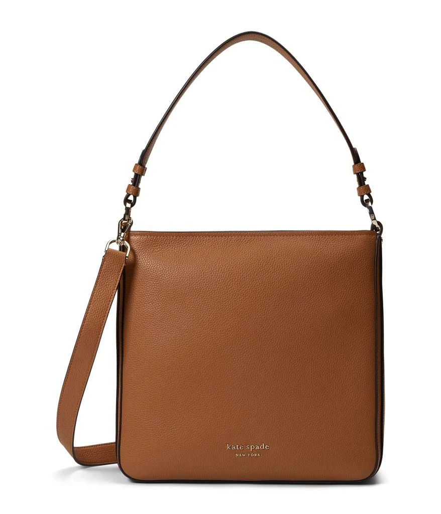 商品Kate Spade|Hudson Pebbled Leather Large Hobo Bag,价格¥1679,第1张图片