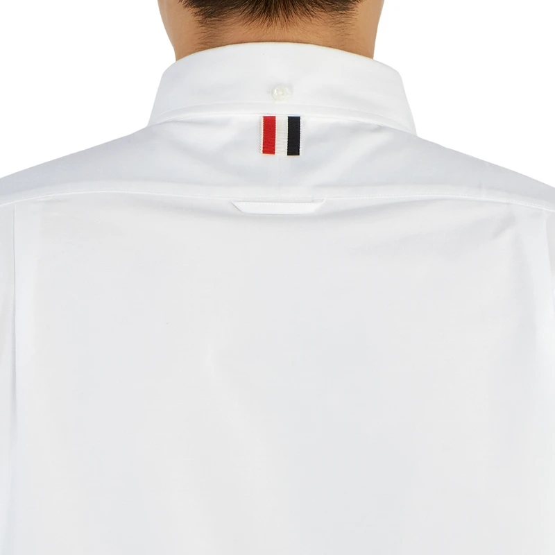 THOM BROWNE 男士白色棉质衬衫 MWL272E-06177-100 商品