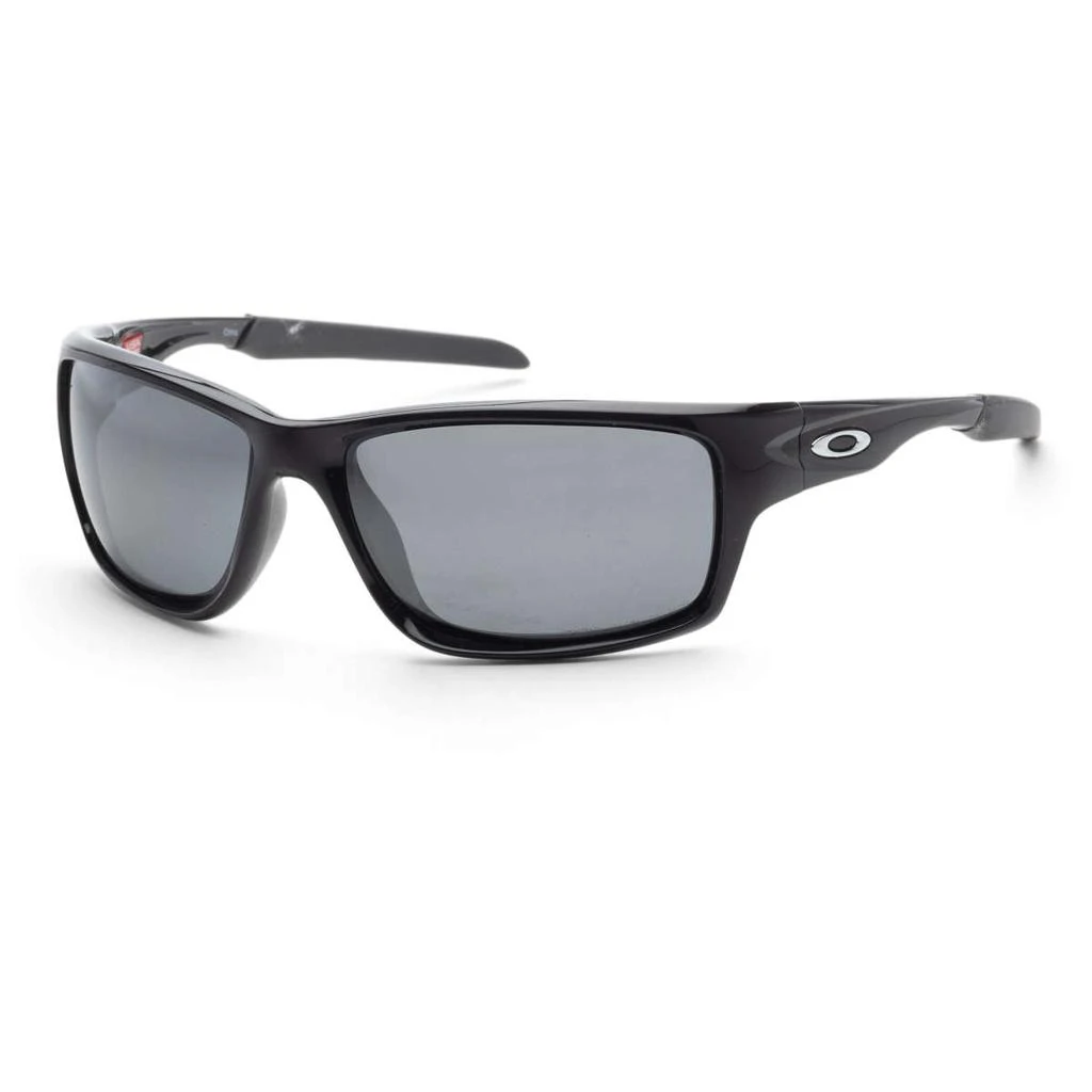 商品Oakley|Oakley Canteen Men's Black Wrap Polarized Sunglasses,价格¥527,第1张图片
