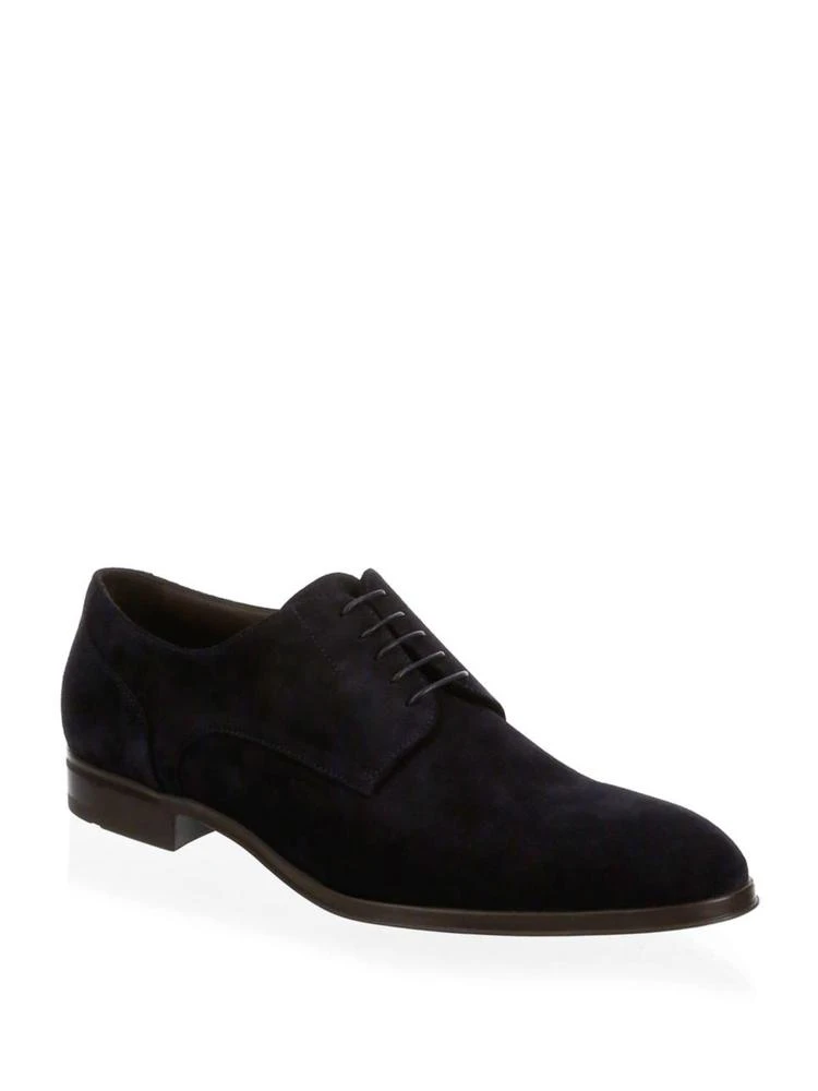 商品Hugo Boss|Eton Suede Derby Shoes,价格¥2586,第1张图片