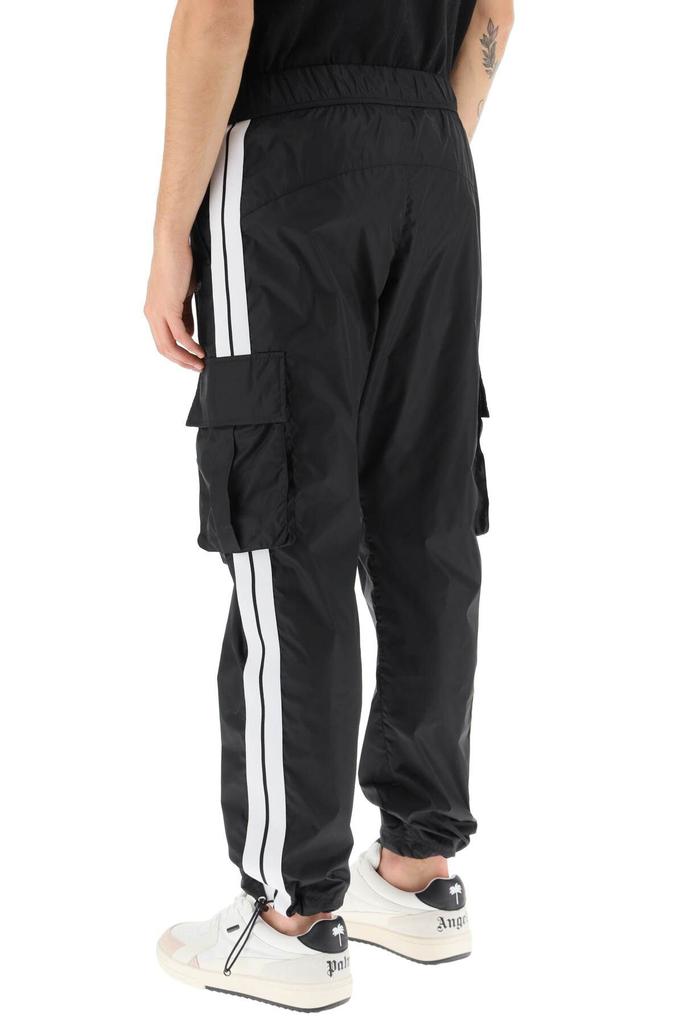 NYLON CARGO PANTS WITH SIDE CONTRAST TRACK BANDS商品第4张图片规格展示