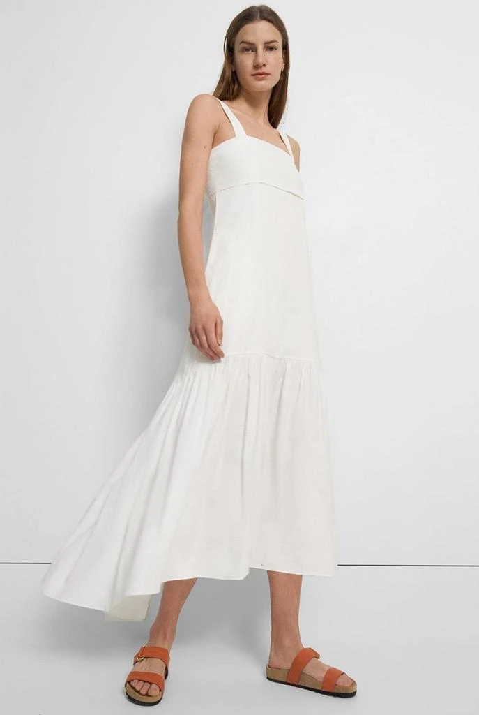 商品Theory|Tie-back dress in good linen,价格¥4061,第2张图片详细描述