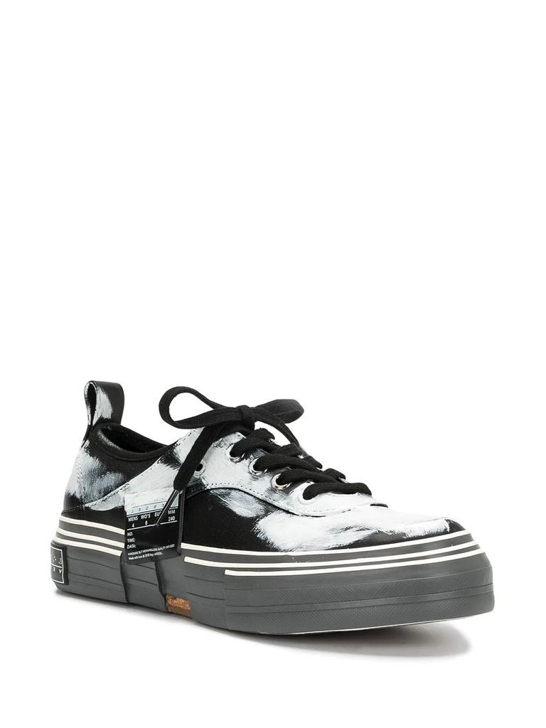 商品YOHJI YAMAMOTO|YOHJI YAMAMOTO X XVESSEL WOMEN PAINTED LOWCUT SNEAKERS,价格¥8695,第2张图片详细描述