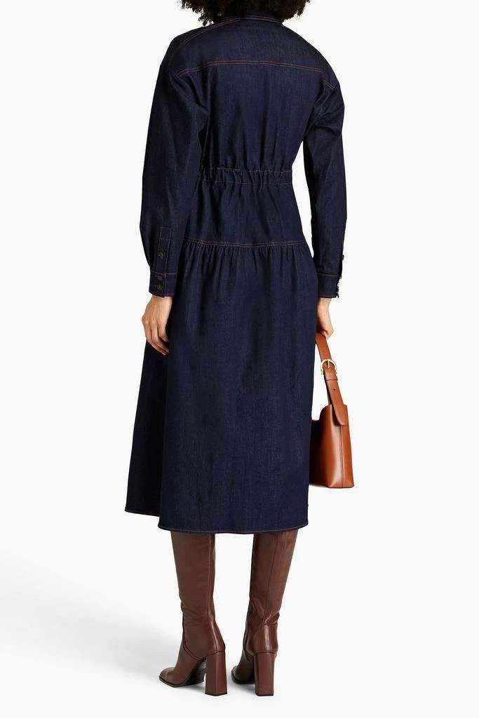 商品Diane von Furstenberg|Furiosa denim midi shirt dress,价格¥2305,第3张图片详细描述