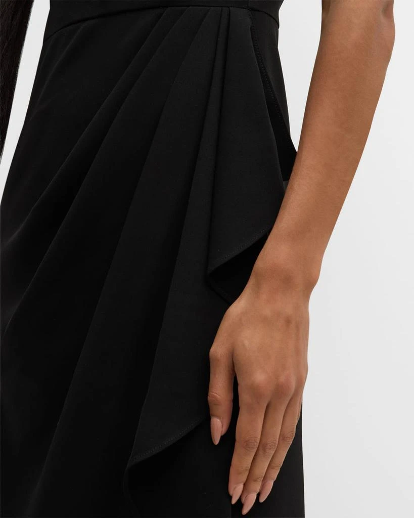 商品SIMKHAI|Keelan Strapless Draped A-Line Midi Dress,价格¥2212,第4张图片详细描述