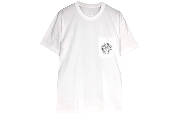 商品[国内直发] Chrome Hearts|图案印花宽松短袖T恤 男女同款 白色,价格¥5015,第3张图片详细描述