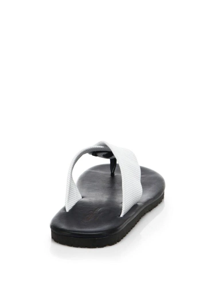 商品Saks Fifth Avenue|COLLECTION Perforated Leather Flip Flops,价格¥1185,第2张图片详细描述