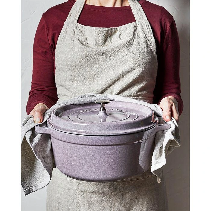 商品Staub|Lilac Enameled Cast Iron Round Cocotte,价格¥3257,第2张图片详细描述