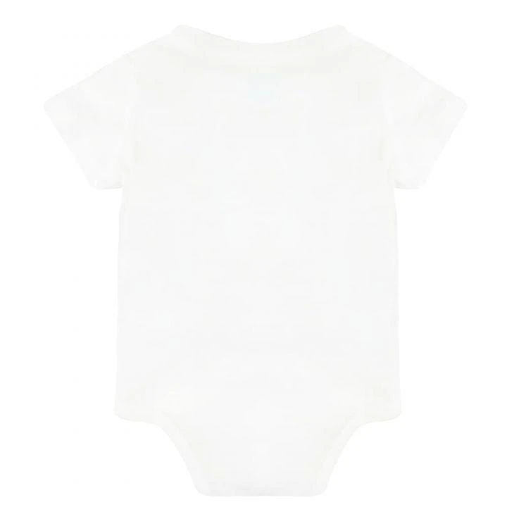 商品Ralph Lauren|White Polo Bear Bodysuit,价格¥163,第3张图片详细描述