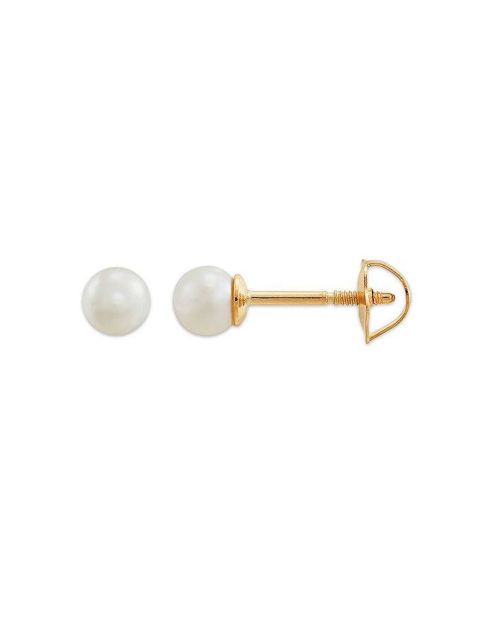 商品Bloomingdale's|Children's  Freshwater Pearl Strand Bracelet and Stud Earrings Set in 14K Yellow Gold,价格¥409,第3张图片详细描述