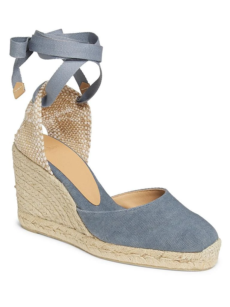 商品CASTAÑER|Carina Cotton Canvas Espadrilles,价格¥1110,第2张图片详细描述