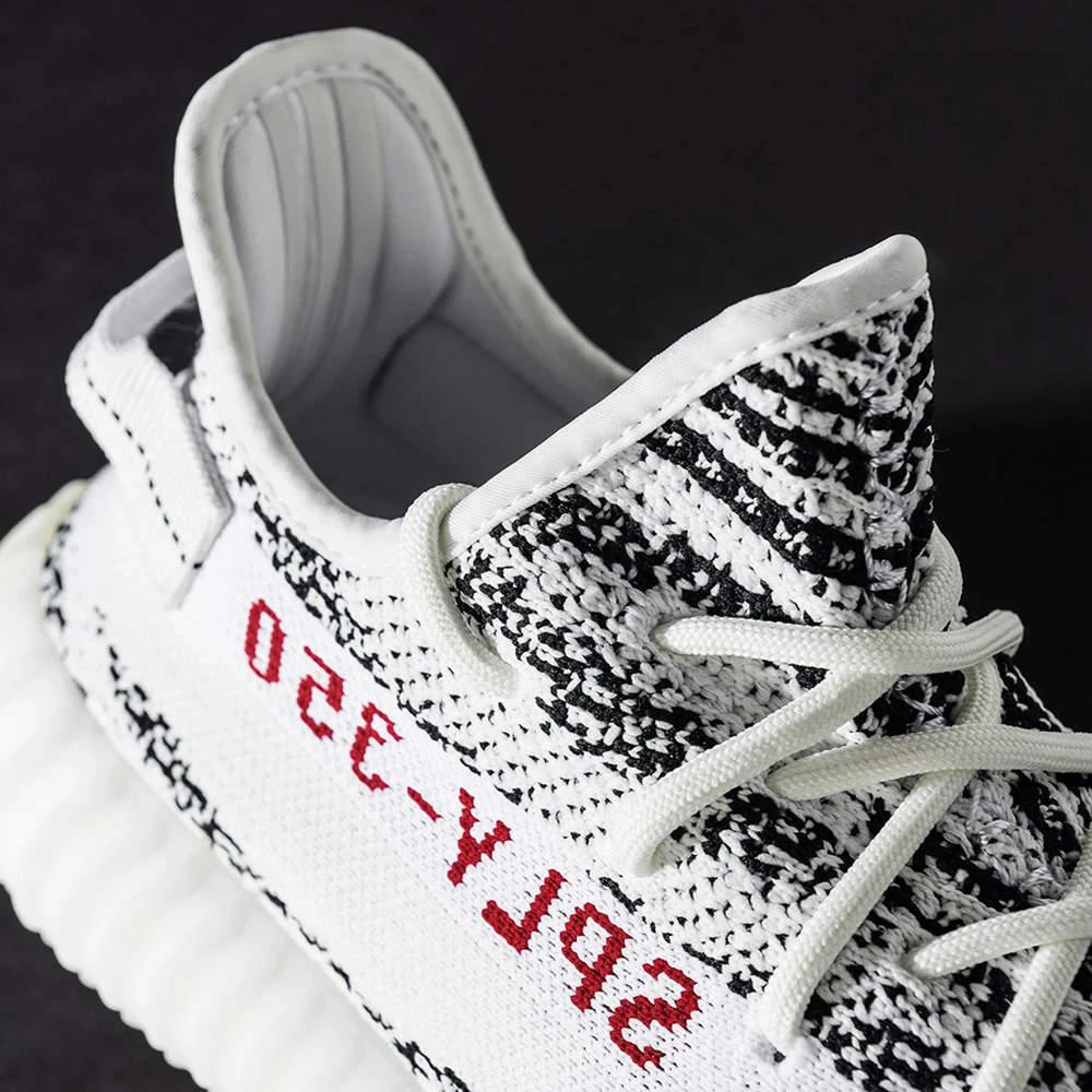 Yeezy x Adidas 350 V2 Zebra Sneakers Size US 9.5 (EU 43 1/3) 商品