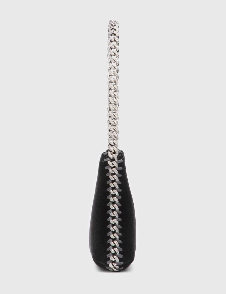 Falabella Mini Velvet and Crystal Chain Shoulder Bag商品第2张图片规格展示