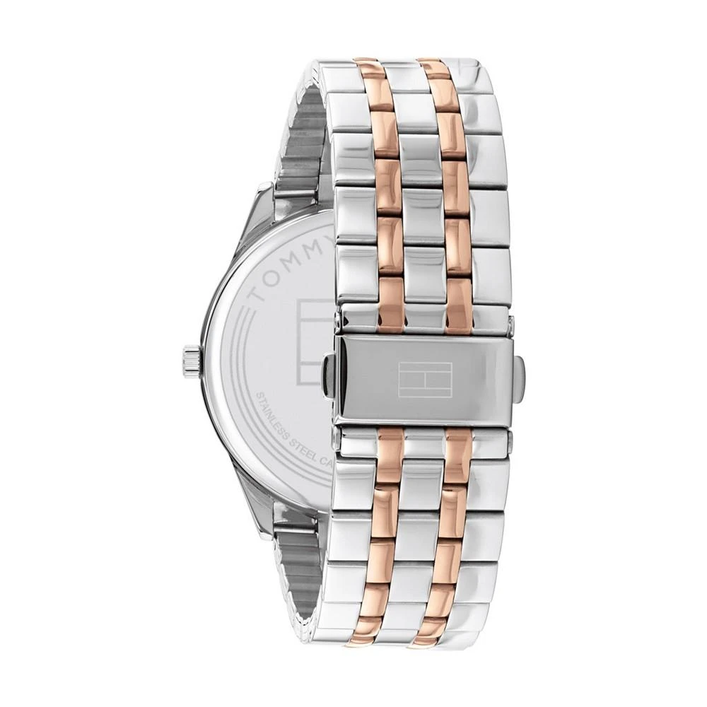 商品Tommy Hilfiger|Men's Two-Tone Stainless Steel Bracelet Watch 42mm,价格¥535,第4张图片详细描述