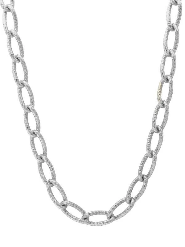 商品Effy ENY|Sterling Silver Link Chain Necklace/18",价格¥3794,第1张图片