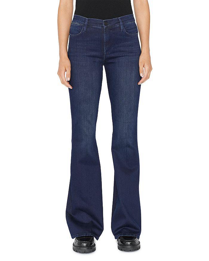 商品FRAME|Le High Flare Jeans in Porter,价格¥1759,第3张图片详细描述