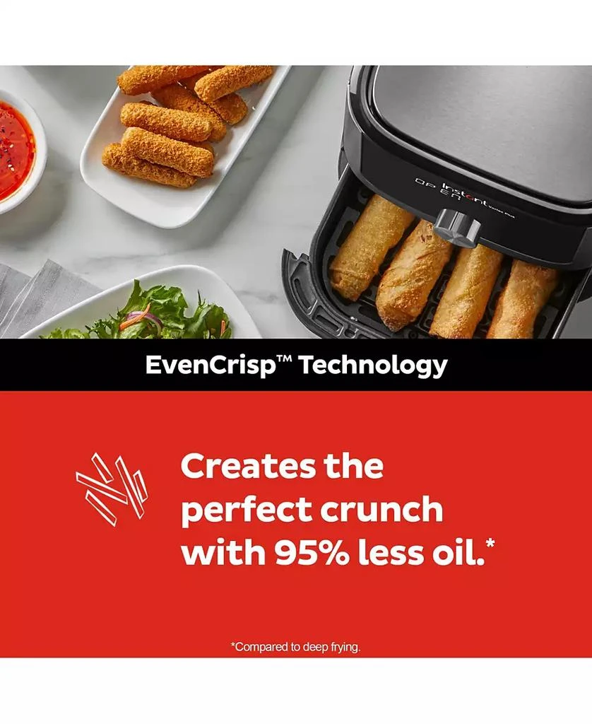 商品Instant pot|Vortex Plus 6 Qt. 6-in-1 Stainless Steel Air Fryer,价格¥1117,第4张图片详细描述