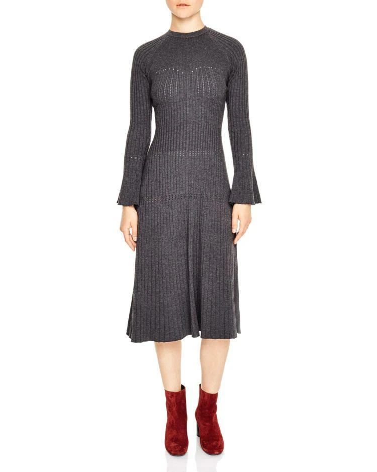 商品Sandro|Bliss Knit Midi Dress ,价格¥1463,第1张图片