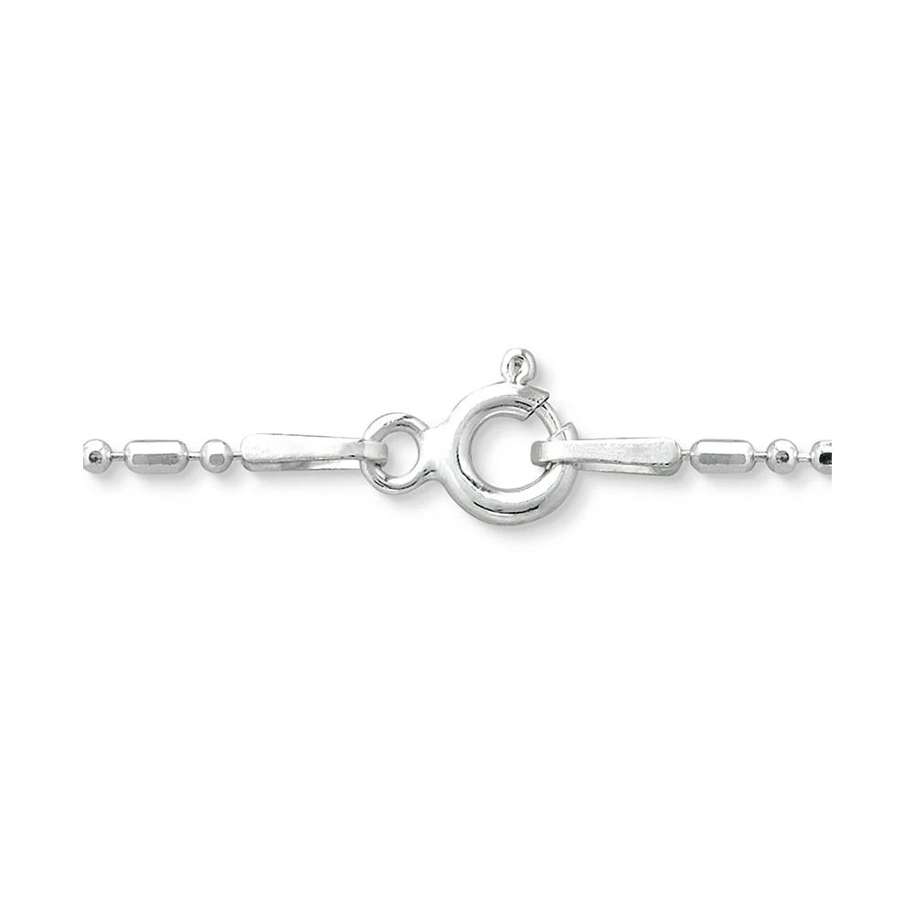 商品Giani Bernini|Sterling Silver Necklace, 24" Dot Dash Link,价格¥112,第4张图片详细描述