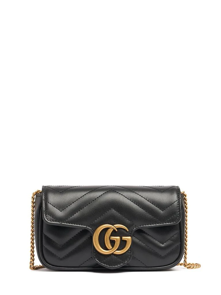 商品Gucci|Supermini Gg Marmont Leather Bag,价格¥9951,第1张图片