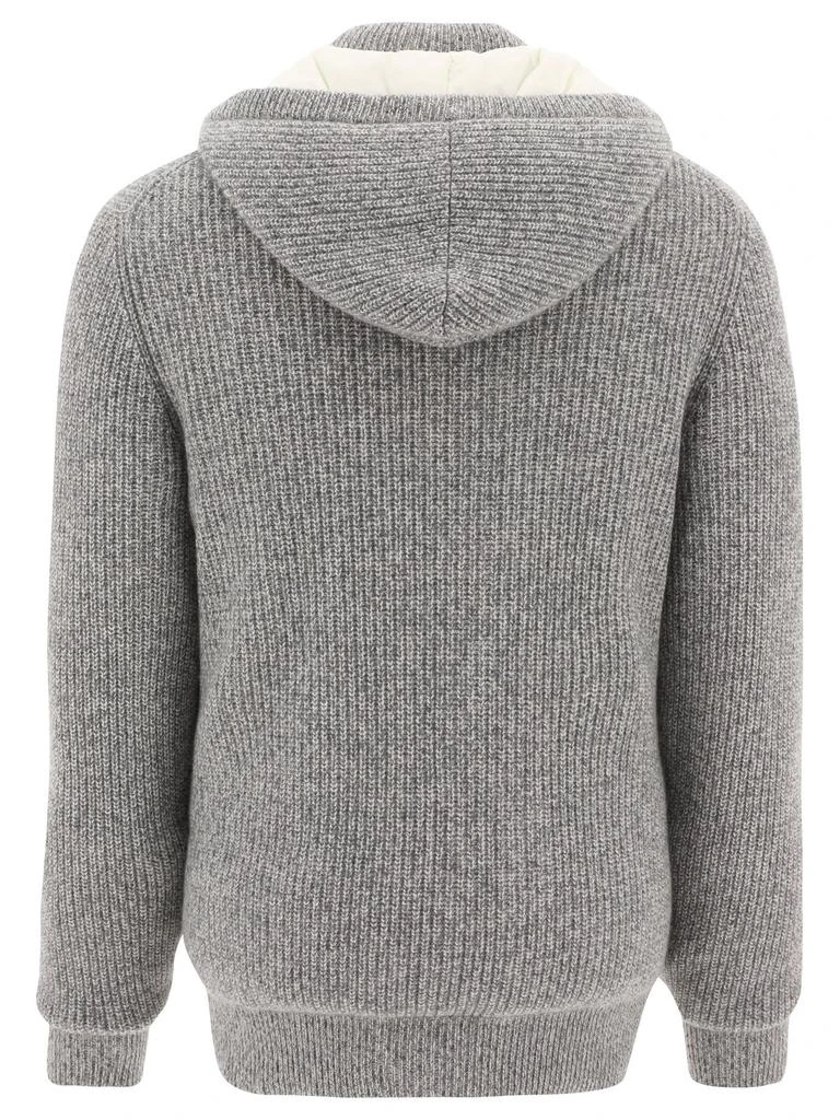 商品Brunello Cucinelli|Brunello cucinelli men's grey other materials outerwear jacket,价格¥28867,第2张图片详细描述