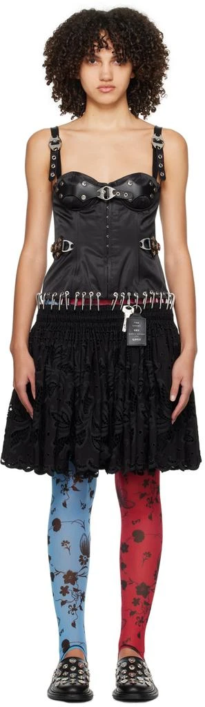 商品CHOPOVA LOWENA|Black Primo Bustier Carabiner Midi Dress,价格¥7276,第1张图片