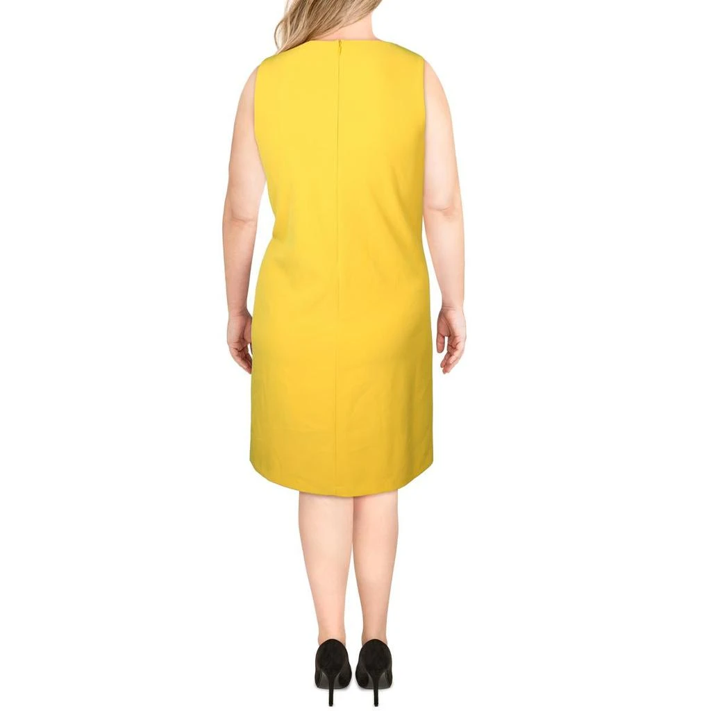 商品Ralph Lauren|Lauren Ralph Lauren Womens Asymmetric Mini Shift Dress,价格¥198,第2张图片详细描述