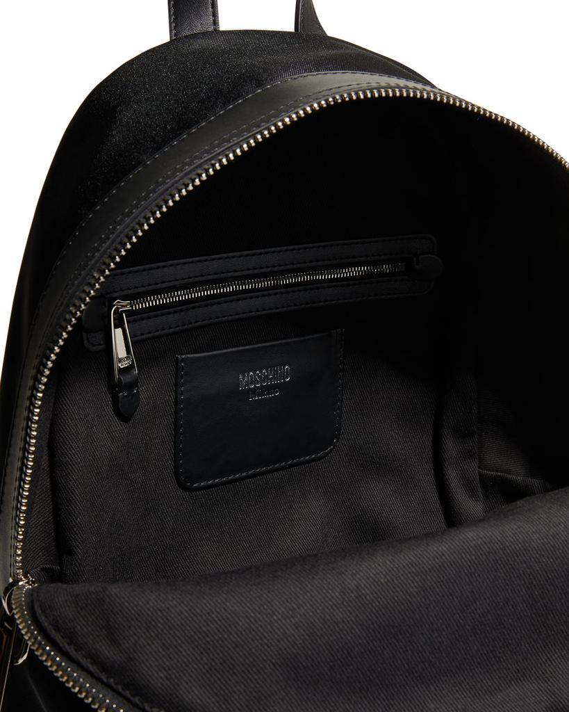 商品Moschino|Men's Nylon Logo Backpack,价格¥4857,第4张图片详细描述