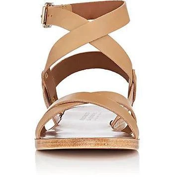 商品Barneys New York|Leather Ankle-Wrap Sandals,价格¥388,第4张图片详细描述