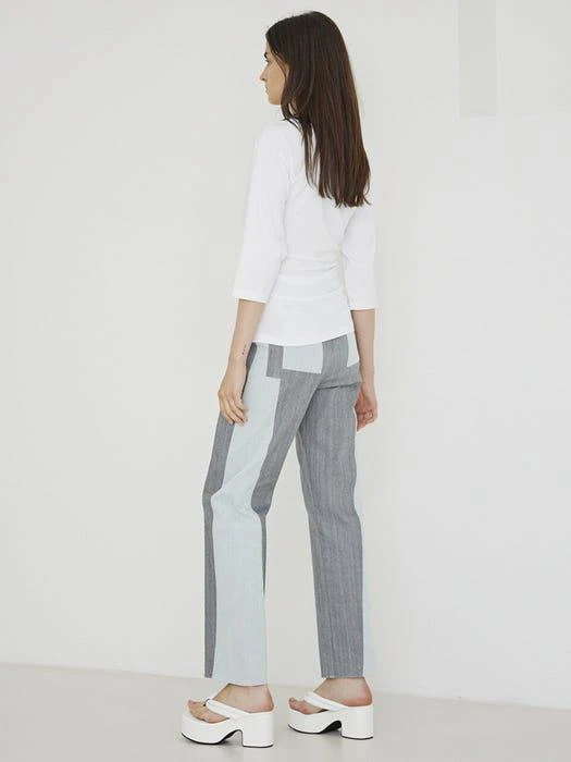 商品EKHON|EKHON Waist Corset Top (Soft White),价格¥491,第4张图片详细描述