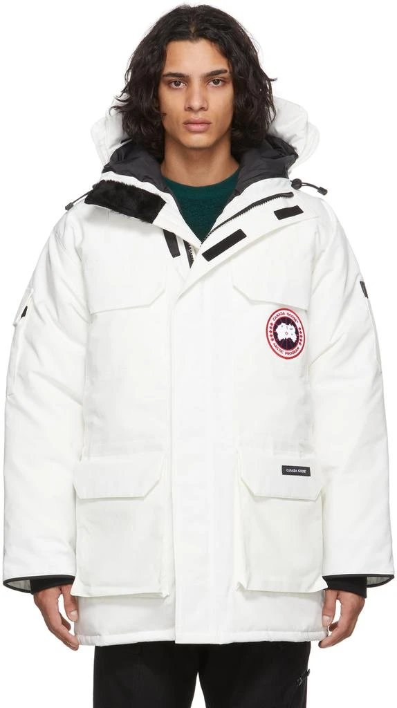 商品Canada Goose|White Down Fur-Free Expedition Parka,价格¥12195,第1张图片