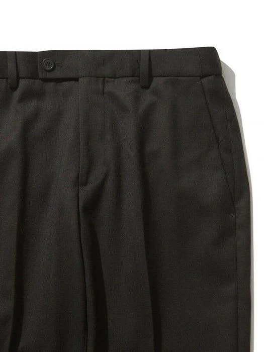 商品CUSTOMELLOW|Two-Tone Suit Pants _ Dark Brown,价格¥1813,第4张图片详细描述