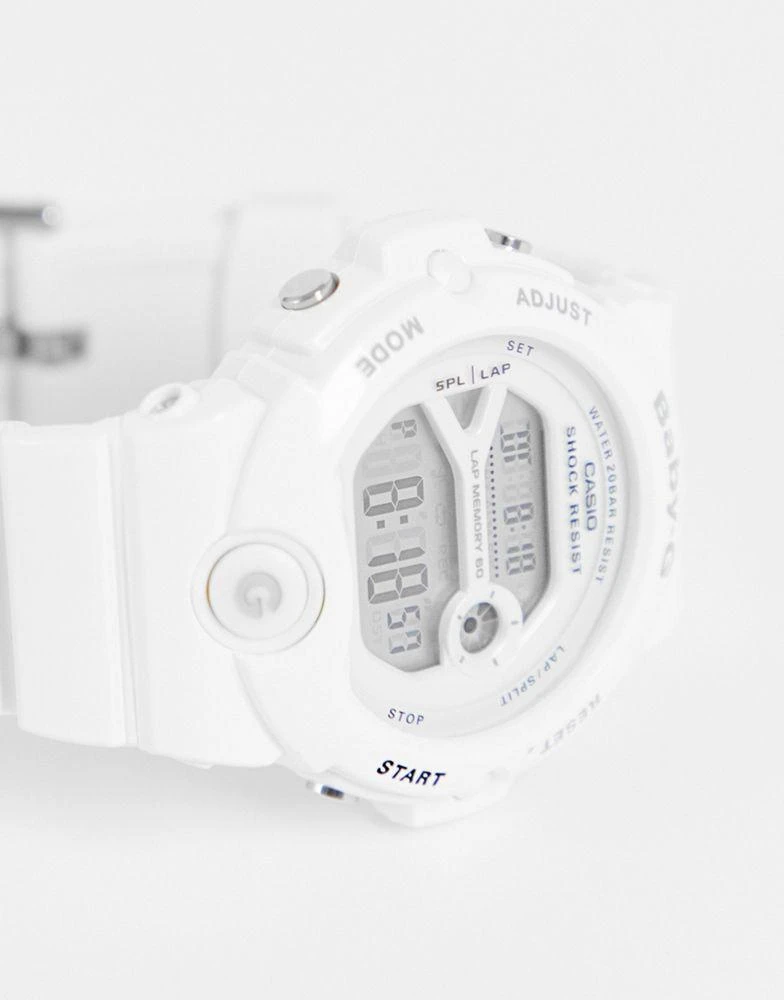 商品Casio|Casio Baby-G silicone watch in white,价格¥390,第4张图片详细描述