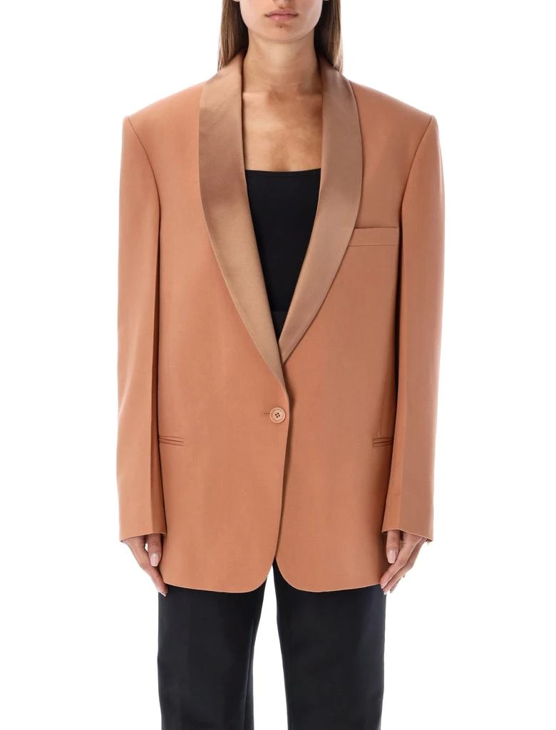 商品Stella McCartney|Stella McCartney Satin Lapel Blazer,价格¥7456,第1张图片