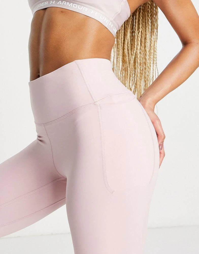 商品Under Armour|Under Armour Training Meridian ankle length leggings in light pink,价格¥303,第3张图片详细描述
