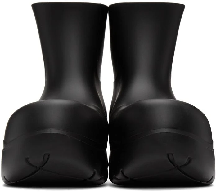 商品Bottega Veneta|Black Matte 'The Puddle' Boots,价格¥5464,第2张图片详细描述