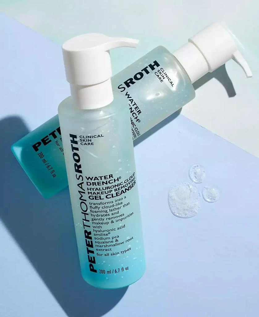 商品Peter Thomas Roth|Water Drench Hyaluronic Cloud Makeup Removing Gel Cleanser, 6.7-oz.,价格¥240,第5张图片详细描述