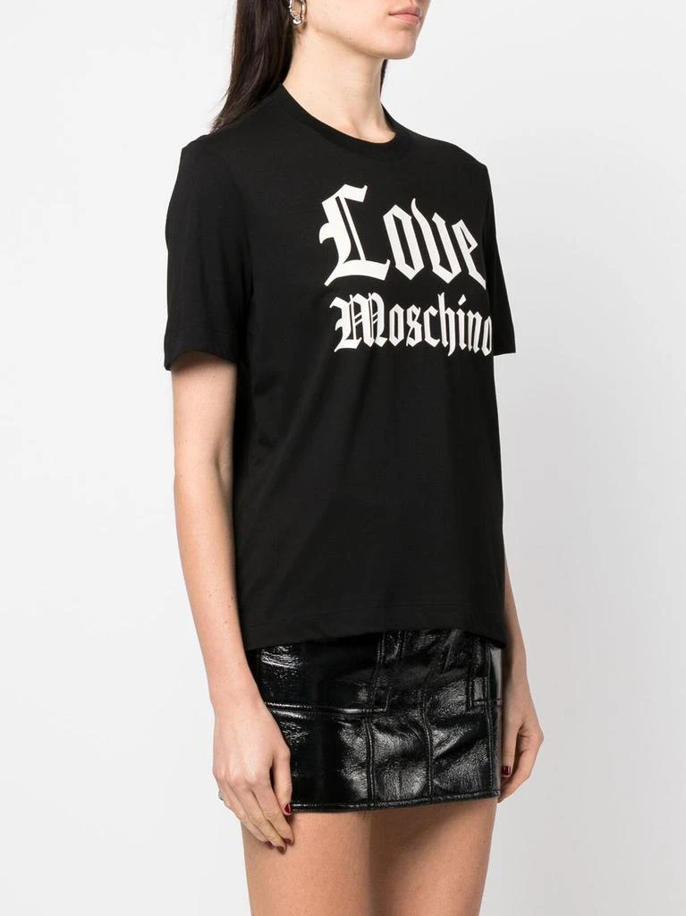 商品Love Moschino|Love Moschino T-shirts and Polos Black,价格¥932,第2张图片详细描述