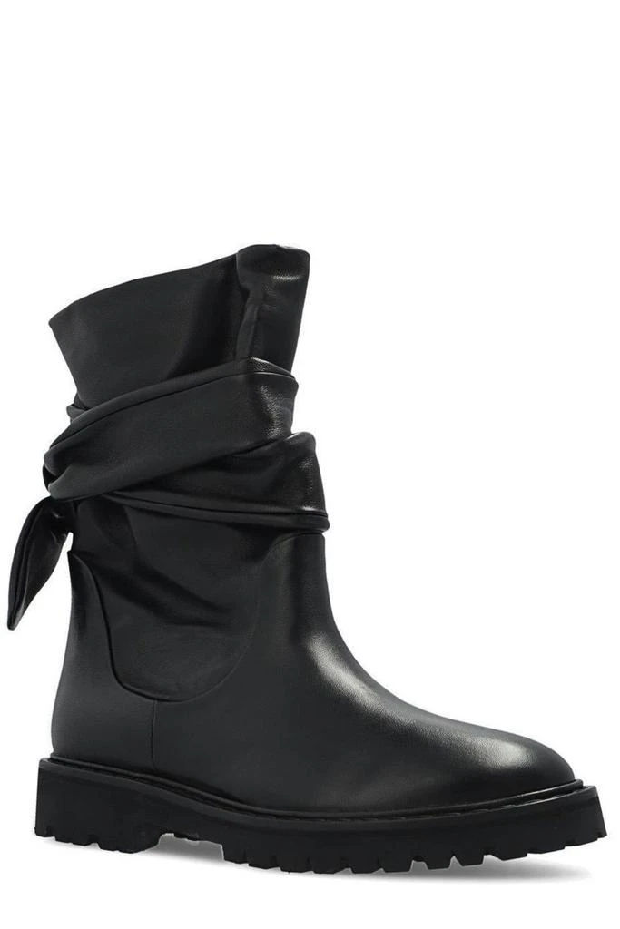 商品IRO|Iro Letizi Lug Sole Almond Toe Ankle Boots,价格¥1634,第2张图片详细描述